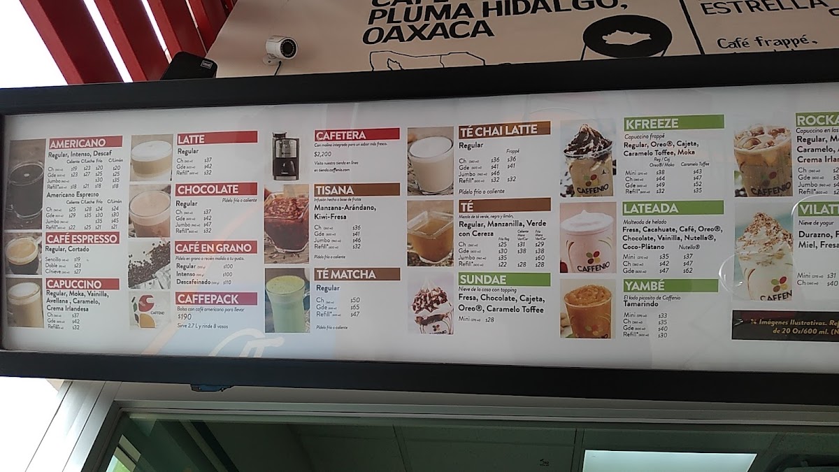 CAFFENIO Militar Menu - Image 2